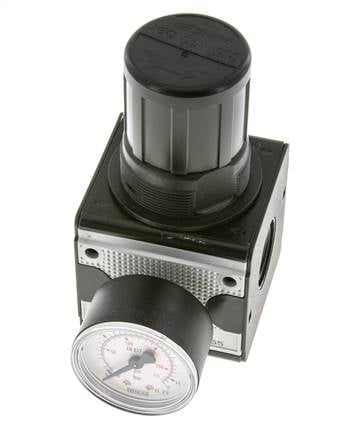 Regulador de presión para ensamblaje de colector G1/2'' 8500l/min 0.5-10.0bar/7-145psi de fundición de zinc Multifix 2