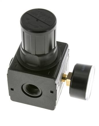 Regulador de presión para ensamblaje de colector G1/2'' 8500l/min 0.1-3.0bar/1-44psi de fundición de zinc Multifix 2