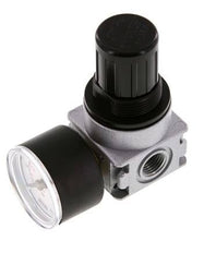Regulador de presión G1/4'' 600l/min 0,1-3,0bar/1-44psi Manómetro de 40 mm Multifix 0