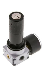 Regulador de presión G1/4'' 600l/min 0,2-6,0bar/3-87psi Manómetro de 40 mm Cylinder Lock Multifix 0