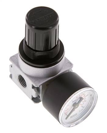 Regulador de presión G1/4'' 600l/min 0,2-6,0bar/3-87psi Manómetro de 40 mm Multifix 0