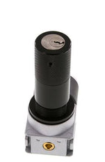 Regulador de presión G1/4'' 600l/min 0,5-10,0bar/7-145psi Manómetro de 40 mm Cylinder Lock Multifix 0