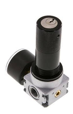 Regulador de presión G1/4'' 600l/min 0,1-3,0bar/1-44psi Manómetro de 40 mm Bloqueo de cilindro Multifix 0