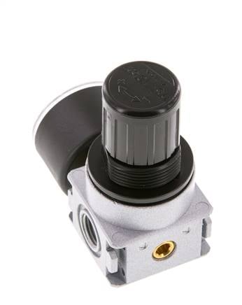 Regulador de presión G1/4'' 600l/min 0,5-10,0bar/7-145psi Manómetro de 40 mm Multifix 0