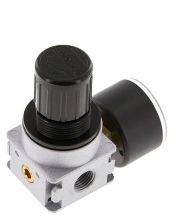 Regulador de presión G1/4'' 600l/min 0,2-6,0bar/3-87psi Manómetro de 40 mm Multifix 0