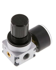Regulador de presión G1/4'' 600l/min 0,2-6,0bar/3-87psi Manómetro de 40 mm Multifix 0
