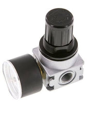 Regulador de presión G1/4'' 600l/min 0,5-10,0bar/7-145psi Manómetro de 40 mm Multifix 0