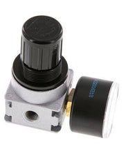 Regulador de presión G1/8'' 600l/min 0,5-10,0bar/7-145psi Manómetro de 40 mm Multifix 0