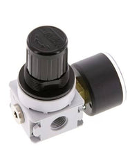 Regulador de presión G1/4'' 700l/min 0,5-10,0bar/7-145psi Manómetro de 40 mm Multifix 0