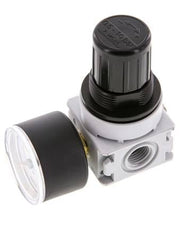 Regulador de presión G1/4'' 700l/min 0,5-10,0bar/7-145psi Manómetro de 40 mm Multifix 0