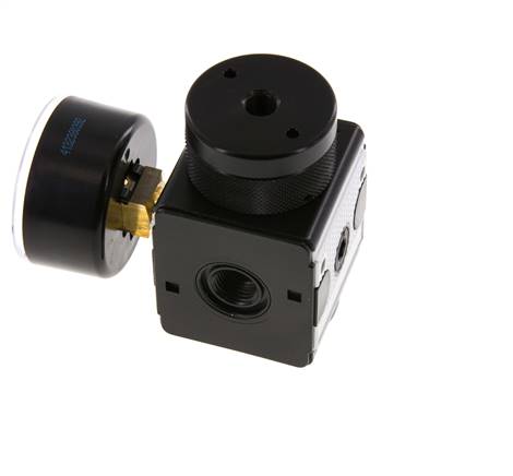 Regulador de presión pilotado G1/4'' 2100l/min 0.5-16.0bar/7-232psi de fundición de zinc Multifix 1