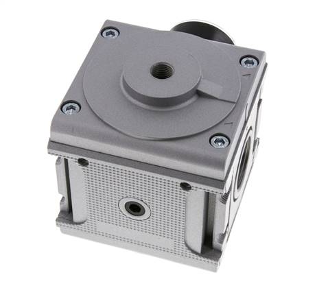 Regulador de presión pilotado G1'' 17500l/min 0.5-16.0bar/7-232psi Aluminio Multifix 5