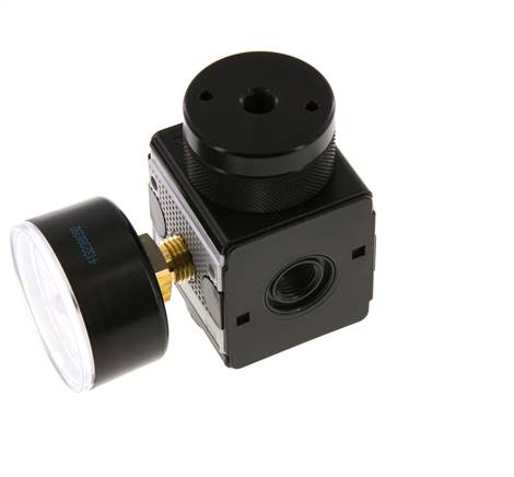 Regulador de presión pilotado G1/4'' 2100l/min 0.5-16.0bar/7-232psi de fundición de zinc Multifix 1