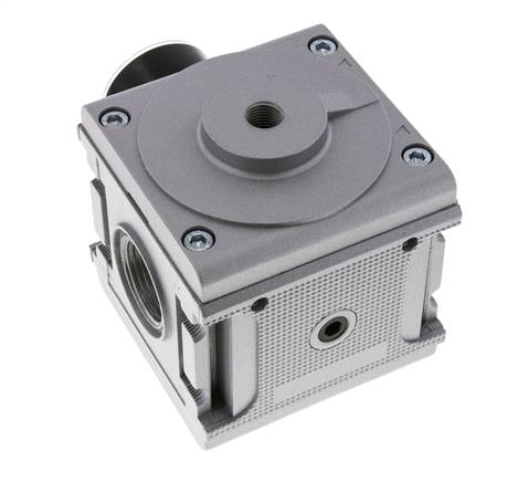 Regulador de presión pilotado G1'' 17500l/min 0.5-16.0bar/7-232psi Aluminio Multifix 5