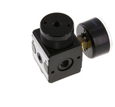 Regulador de presión pilotado G1/4'' 2100l/min 0.5-16.0bar/7-232psi de fundición de zinc Multifix 1