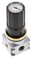 Regulador de presión G1/4'' 1450l/min 0.2-6.0bar/3-87psi Perilla de fundición de zinc con manómetro Multifix 0