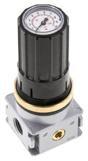 Regulador de presión G1/4'' 1450l/min 0.2-6.0bar/3-87psi Perilla de fundición de zinc con manómetro Multifix 0