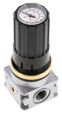 Regulador de presión G1/4'' 1450l/min 0.2-6.0bar/3-87psi Perilla de fundición de zinc con manómetro Multifix 0
