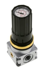 Regulador de presión G1/4'' 1450l/min 0.1-3.0bar/1-44psi Perilla de fundición de zinc con manómetro Multifix 0