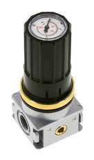 Regulador de presión G1/4'' 1450l/min 0.5-10.0bar/7-145psi Perilla de fundición de zinc con manómetro Multifix 0