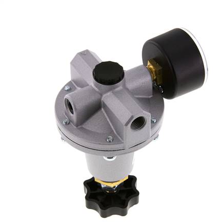 Regulador de presión de precisión G1/4'' 550l/min 0.1-3.0bar/1-44psi de fundición de zinc estándar 3