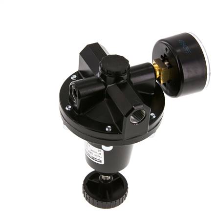 Regulador de presión de precisión G1/4'' 550l/min 0.2-7.0bar/3-102psi de fundición de zinc estándar 3