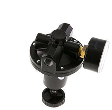 Regulador de presión de precisión G1/4'' 550l/min 0.2-7.0bar/3-102psi de fundición de zinc estándar 3