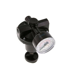 Regulador de presión de precisión G1/4'' 550l/min 0.2-7.0bar/3-102psi de fundición de zinc estándar 3