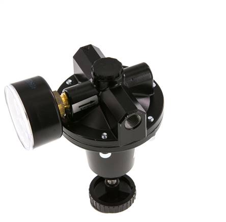 Regulador de presión de precisión G1/4'' 550l/min 0.2-7.0bar/3-102psi de fundición de zinc estándar 3