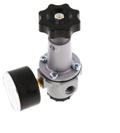 Regulador de presión G1/4'' 1000l/min 0.5-10.0bar/7-145psi de fundición de zinc estándar 1