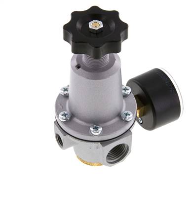 Regulador de presión G1/2'' 2100l/min 0.5-10.0bar/7-145psi de fundición de zinc estándar 2
