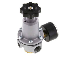 Regulador de presión G1/2'' 2100l/min 0.5-10.0bar/7-145psi de fundición de zinc estándar 2