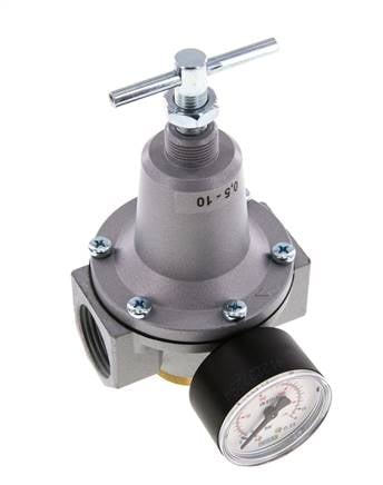 Regulador de presión G1'' 5000l/min 0.1-3.0bar/1-44psi de fundición de zinc estándar 3