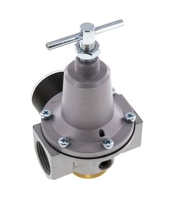 Regulador de presión G1'' 5000l/min 0.1-3.0bar/1-44psi de fundición de zinc estándar 3