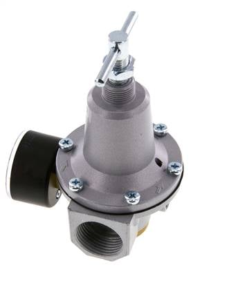 Regulador de presión G1'' 5000l/min 0.1-3.0bar/1-44psi de fundición de zinc estándar 3
