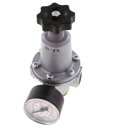 Regulador de presión G3/8'' 2100l/min 0,5-10,0bar/7-145psi Estándar 2