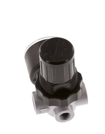 Regulador de presión G1/4'' 450l/min 0.5-10.0bar/7-145psi de fundición de zinc estándar 0