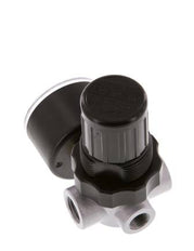 Regulador de presión G1/4'' 450l/min 0.1-3.5bar/1-51psi de fundición de zinc estándar 0