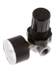 Regulador de presión G1/4'' 450l/min 0.1-3.5bar/1-51psi de fundición de zinc estándar 0