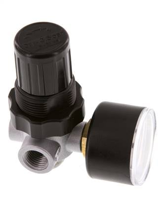 Regulador de presión G1/4'' 450l/min 0.1-3.5bar/1-51psi de fundición de zinc estándar 0