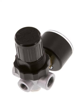 Regulador de presión G1/4'' 450l/min 0.5-10.0bar/7-145psi de fundición de zinc estándar 0