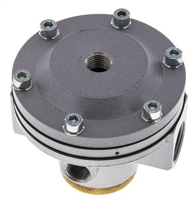Regulador de presión pilotado G1/2'' 6000l/min 0.0-16.0bar/0-232psi de fundición de zinc estándar 3
