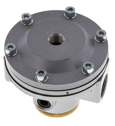 Regulador de presión pilotado G1/2'' 6000l/min 0.0-16.0bar/0-232psi de fundición de zinc estándar 3