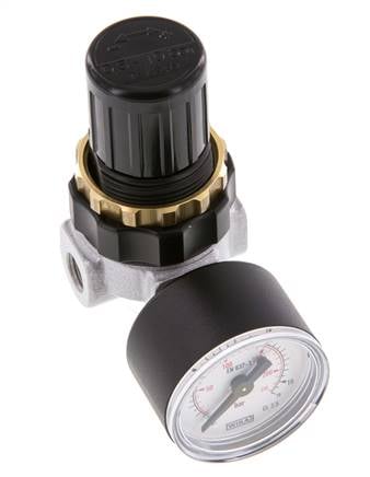 Regulador de presión G1/8'' 330l/min 0,5-16,0bar/7-232psi Estándar 0