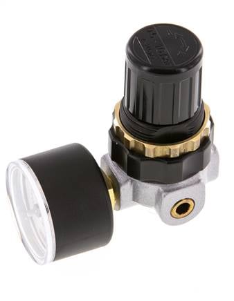 Regulador de presión G1/4'' 330l/min 0.5-10.0bar/7-145psi de fundición de zinc estándar 0