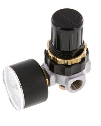 Regulador de presión G1/4'' 330l/min 0.5-6.0bar/7-87psi de fundición de zinc estándar 0