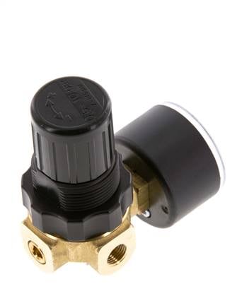 Regulador de presión G1/8'' 330l/min 0,1-3,0bar/1-44psi Estándar 0