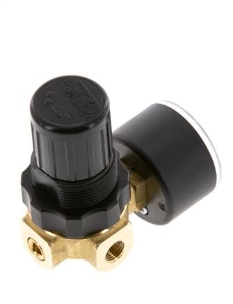 Regulador de presión G1/8'' 330l/min 0,5-10,0bar/7-145psi Estándar 0
