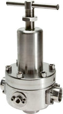 Regulador de presión G1'' 8000l/min 0.1-1.5bar/1-22psi Acero inoxidable Gases agresivos