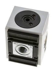Distribuidor G3/8x1/2x1/4 4500 l/min con válvula de retención Futura 2